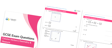 Column Vectors Exam Questions
