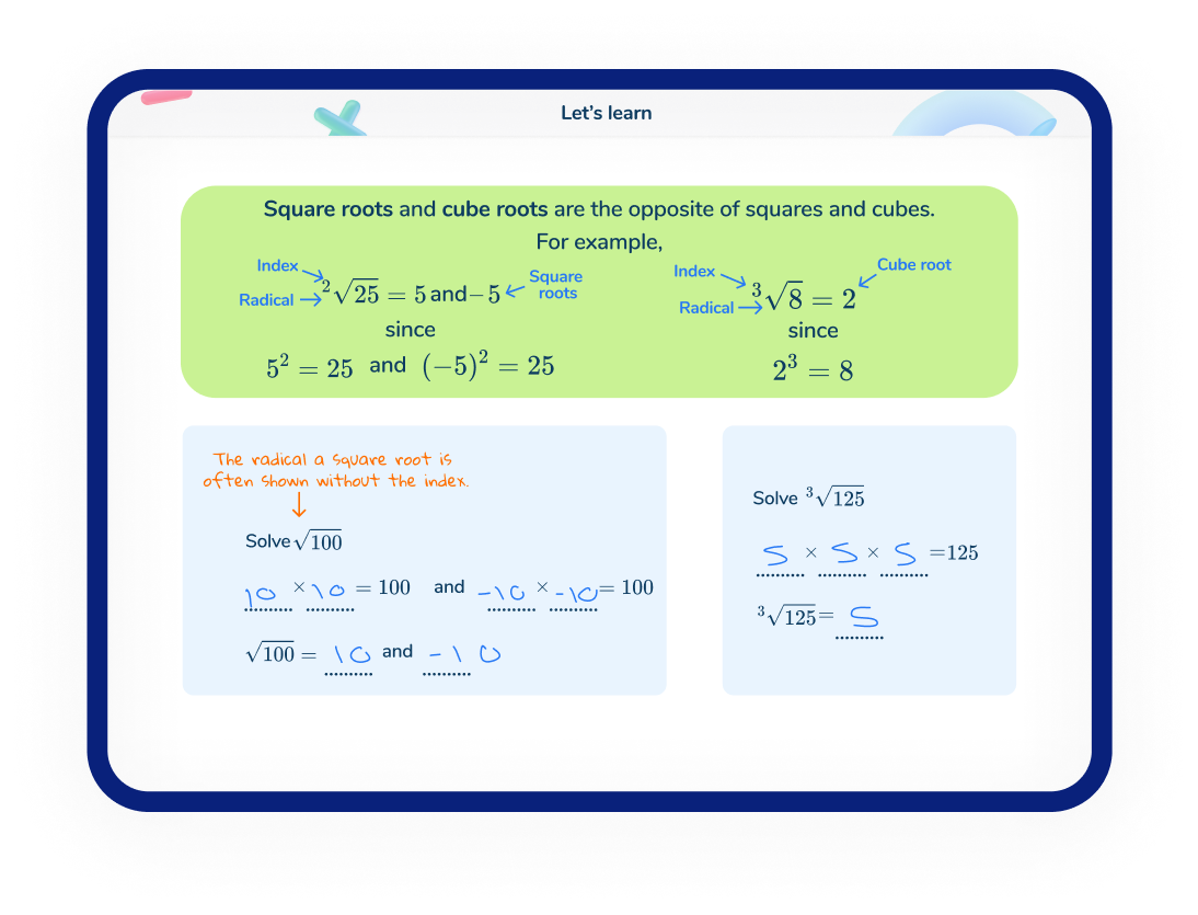 Example lesson 3
