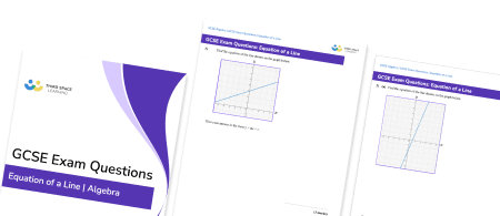 Equation Of A Line Exam Questions